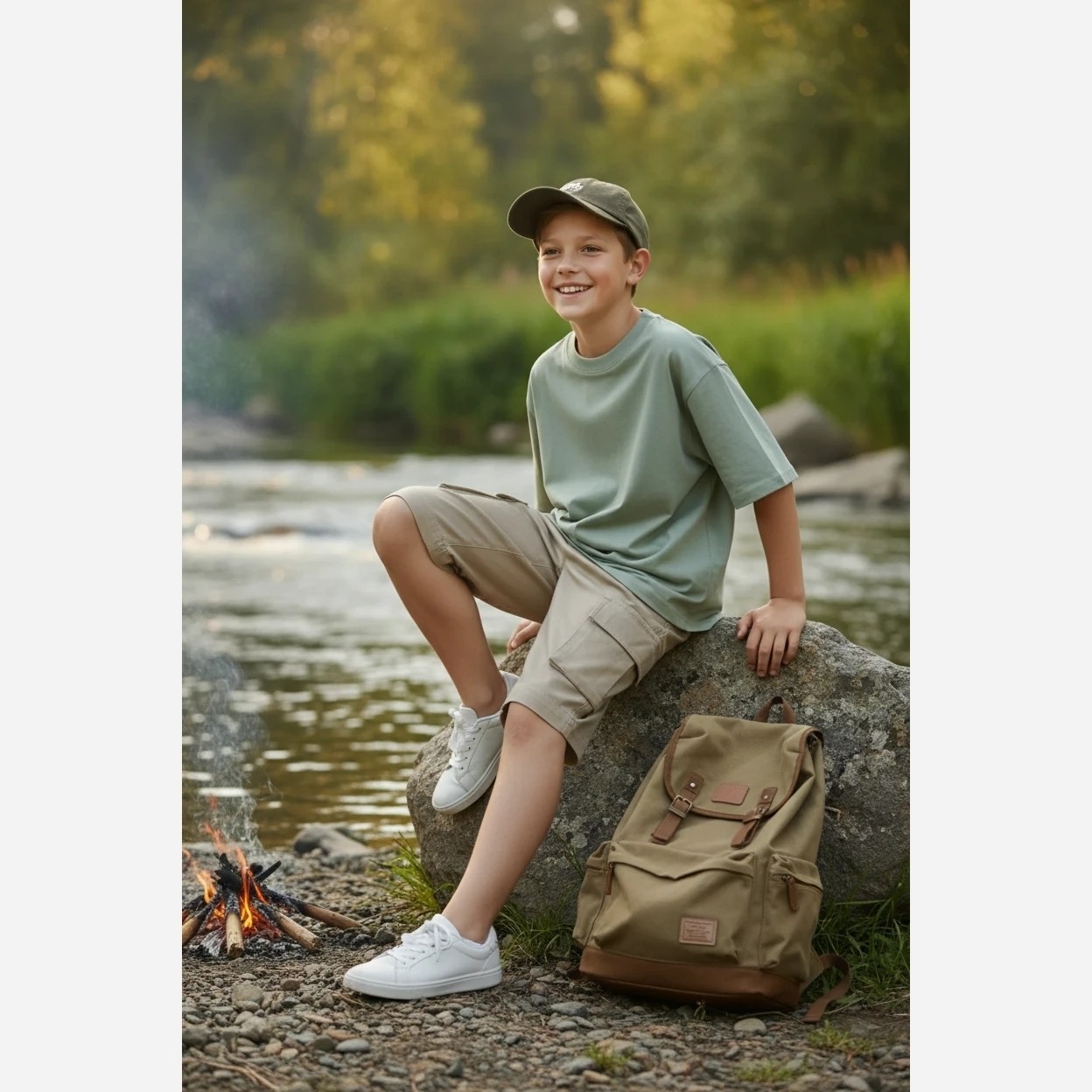شلوار بگ کتان . شلوار بگ . شلوارک کتان . شلوار کارگو